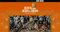 Desktop Screenshot of festivalartistidistrada.it